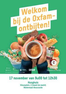 Oxfam-ontbijt - zondag 17 november