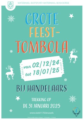 Feest-Tombola - van 2 december tot 18 januari